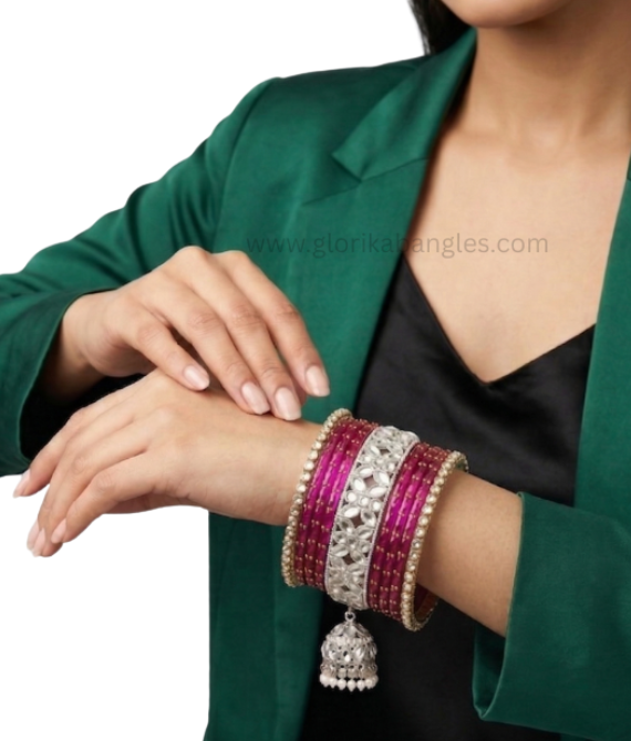 Glass Bangle Sets